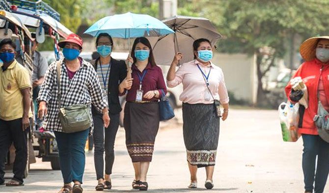 Warga Laos Dimasa Pandemi Covid-19. /ist