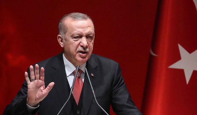 Presiden Turki Recep Tayyip Erdogan  ;ist