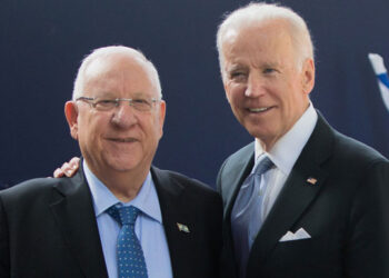 Presiden Israel Reuven Rivlin dan Presiden AS Joe Biden. /ist
