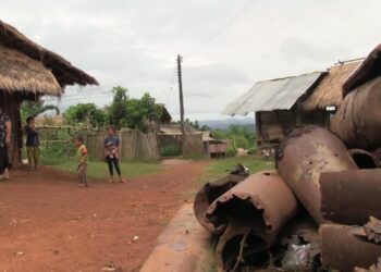 Bom aktif masih di Laos. /ist