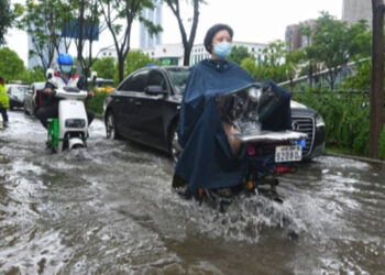 Hujan ekstrim landa Hubei, China. /ist