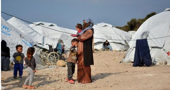 Keseharian para pengungsi di Libya. /ist