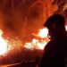 Foto kebakaran hutan di Spanyol. /ist