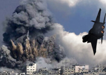 Foto serangan udara Israel di Jalur Gaza. /ist