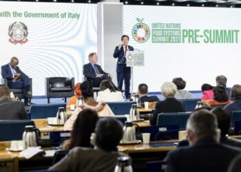 Qu Dongyu, Direktur Jenderal Organisasi Pangan dan Pertanian (FAO) Perserikatan Bangsa-Bangsa (PBB) yang berbasis di Roma, berpidato di pra-KTT sistem pangan PBB di Roma, Italia, pada 28 Juli 2021. (Xinhua/FAO/Giuseppe Carotenuto)