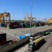 YANGON, Foto yang diabadikan pada 22 Januari 2022 ini memperlihatkan Asia World Port Terminal (AWPT) di Yangon, Myanmar. Hingga 14 Januari, perdagangan luar negeri Myanmar telah mencapai lebih dari 8,2 miliar dolar AS (1 dolar AS = Rp14.354) dalam periode anggaran sementara enam bulan yang dimulai pada Oktober tahun lalu, menurut data yang dirilis oleh Kementerian Perdagangan Myanmar pada Jumat (21/1). (Xinhua/U Aung)