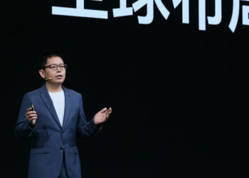 Sky Li, Pendiri dan CEO realme, di Acara Peluncuran realme GT 2 Series di Tiongkok./ist