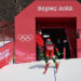 BEIJING, Atlet China Kong Fanying tampil dalam cabang ski alpen slalom putri di National Alpine Skiing Centre di Distrik Yanqing, Beijing, ibu kota China, pada 8 Februari 2022. (Xinhua/Zhang Chenlin)