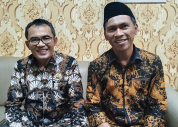 Anggota DPRD Kabupaten  Bogor, Ridwan Muhibi dan Ruhiyat Sujana./ist