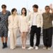 CANNES, Aktor dan aktris Korea Selatan Gang Dong-won, Lee Joo-young, Lee Ji-eun, dan Song Kang-Ho, serta sutradara film Jepang Hirokazu Kore-Eda (dari kiri ke kanan) berpose dalam sebuah sesi pemotretan untuk film "Broker (Les Bonnes Etoiles)" yang ditampilkan dalam Kompetisi Resmi pada Festival Film Cannes ke-75 di Cannes, Prancis selatan, pada 27 Mei 2022. (Xinhua/Gao Jing)