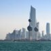 KUWAIT CITY, Foto yang diabadikan pada 21 Juni 2022 ini menunjukkan pemandangan kota di Kuwait City, Kuwait. (Xinhua/Asad)