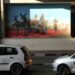 WINDHOEK, Foto yang diabadikan pada 21 Juni 2022 ini menunjukkan mural yang dilukis oleh sejumlah seniman visual Namibia di Windhoek, Namibia. Para seniman visual Namibia berkumpul untuk memulai sebuah proyek mural di sekitar Windhoek, ibu kota Namibia, sebagai upaya untuk menginspirasi, mengedukasi, dan mempromosikan para seniman visual sembari membangun kota itu sebagai pusat seni dan budaya. (Xinhua/Musa C Kaseke)