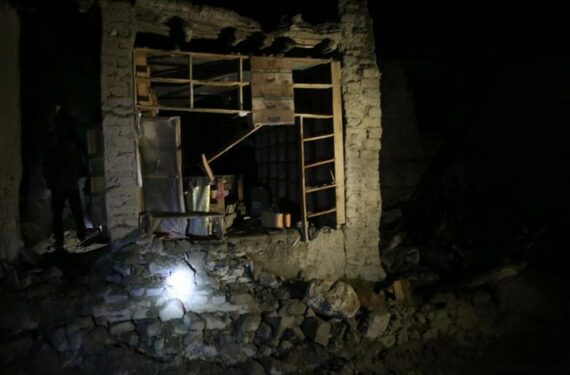 PAKTIKA, Foto yang diabadikan pada 22 Juni 2022 ini menunjukkan rumah yang rusak akibat gempa bumi di Provinsi Paktika, Afghanistan. Jumlah korban tewas akibat gempa bumi di Afghanistan timur pada Rabu (22/6) pagi itu telah melampaui 1.000 orang, sementara lebih dari 1.500 lainnya terluka, kata seorang pejabat provinsi, seraya menambahkan bahwa angka tersebut dapat meningkat. (Xinhua/Saifurahman Safi)
