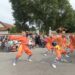 WINA, Para penggemar Kung Fu menampilkan seni bela diri China, Kung Fu, dalam acara "Austria meets China" dalam WIR SIND WIEN.FESTIVAL 2022 di Wina, Austria, pada 22 Juni 2022. Acara "Austria meets China" digelar dalam WIR SIND WIEN.FESTIVAL 2022 pada Rabu (22/6). (Xinhua/Guo Chen)