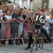 TRIBUNJ, Seorang peserta menunggangi keledai dalam Balap Keledai Tribunj Tradisional ke-55 di Tribunj, Kroasia, pada 1 Agustus 2022. (Xinhua/PIXSELL/Dusko Jaramaz)