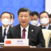 SAMARKAND, Presiden China Xi Jinping menyampaikan pidato saat menghadiri Pertemuan Dewan Kepala Negara Organisasi Kerja Sama Shanghai (Shanghai Cooperation Organization/SCO) ke-22 di International Conference Center di Samarkand, Uzbekistan, pada 16 September 2022. (Xinhua/Li Xueren)