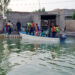JAMSHORO, Tim penyelamat mengevakuasi warga yang terdampak banjir di Distrik Jamshoro, Provinsi Sindh, Pakistan, pada 15 September 2022. Sedikitnya 22 orang tewas dan sembilan lainnya terluka dalam banjir bandang yang dipicu oleh hujan monsun deras dalam 24 jam terakhir di Pakistan, kata Otoritas Penanggulangan Bencana Nasional (National Disaster Management Authority/NDMA) Pakistan. (Xinhua/Str)