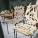 VANCOUVER, Sejumlah kursi dipamerkan di ajang Vancouver Interior Design Show di Vancouver, Kanada, pada 22 September 2022. Pameran yang dijadwalkan berlangsung mulai 22 hingga 25 September ini menampilkan berbagai gagasan dan produk desain interior terbaru. (Xinhua/Liang Sen)