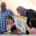 SURDA, Warga Palestina mengunjungi Pameran Buku Internasional Palestina edisi ke-12 di Kota Surda, dekat Kota Ramallah, Tepi Barat, pada 22 September 2022. (Xinhua/Ayman Nobani)
