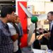 DAMASKUS, Orang-orang mengunjungi sebuah pameran yang diadakan dalam rangka mempromosikan peralatan untuk proyek rekonstruksi negara itu di Damaskus, Suriah, pada 28 September 2022. (Xinhua/Ammar Safarjalani)
