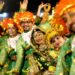 BHOPAL, Orang-orang yang mengenakan kostum tradisional menampilkan tarian Garba dalam festival Hindu Navratri di Bhopal, ibu kota Negara Bagian Madhya Pradesh, India, pada 28 September 2022. (Xinhua/Str)