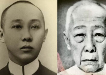 Sie Kong Lian muda (kiri) dan saat dia lanjut usia (kanan)./ist