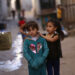 NABLUS, Anak-anak terlihat di sebuah jalan di kamp pengungsi Balata di dekat Kota Nablus di Tepi Barat pada 20 November 2022. Hari Anak Sedunia diperingati pada 20 November setiap tahunnya. (Xinhua/Nidal Eshtayeh)