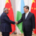 RIYADH, Presiden China Xi Jinping bertemu dengan Presiden Djibouti Ismail Omar Guelleh di Riyadh, Arab Saudi, pada 9 Desember 2022. (Xinhua/Yao Dawei)