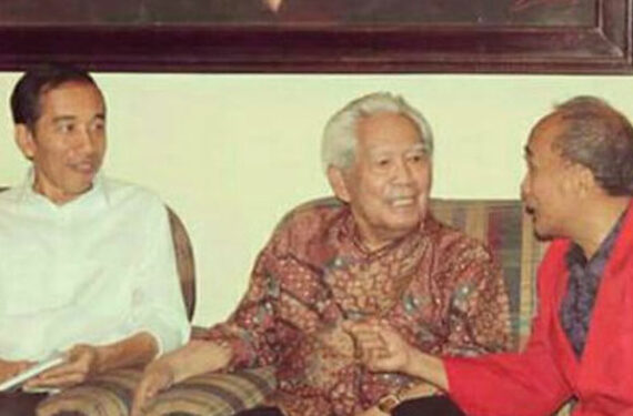 Presiden Jokowi, Suhardiman, dan Robinson Napitupulu. /ist