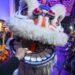 JAKARTA, Orang-orang menonton pertunjukan tari barongsai dalam sebuah acara budaya untuk menyambut Tahun Baru Imlek di Jakarta pada 21 Januari 2023. (Xinhua/Zulkarnain)