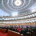 BEIJING, 5 Maret, 2023 (Xinhua) -- Pertemuan pembukaan sesi pertama Kongres Rakyat Nasional (National People's Congress/NPC) ke-14 digelar di Balai Agung Rakyat di Beijing, ibu kota China, pada 5 Maret 2023. (Xinhua/Yan Yan)