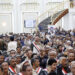 SANAA, Warga Yaman menghadiri acara untuk memperingati Hari Persatuan Yaman di Sanaa, Yaman, pada 22 Mei 2023. Hari Persatuan Yaman memperingati unifikasi Yaman Utara dan Yaman Selatan yang berlangsung pada 22 Mei 1990. (Xinhua/Mohammed Mohammed)