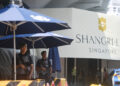 SINGAPURA, Polisi bersiaga di dekat lokasi penyelenggaraan Dialog Shangri-La ke-20 di Hotel Shangri-La Singapura pada 2 Juni 2023. Berlangsung pada 2-4 Juni, dialog tersebut berfokus pada mengidentifikasi tantangan dan menjajaki solusi keamanan di seluruh kawasan Asia-Pasifik. (Xinhua/Then Chih Wey)
